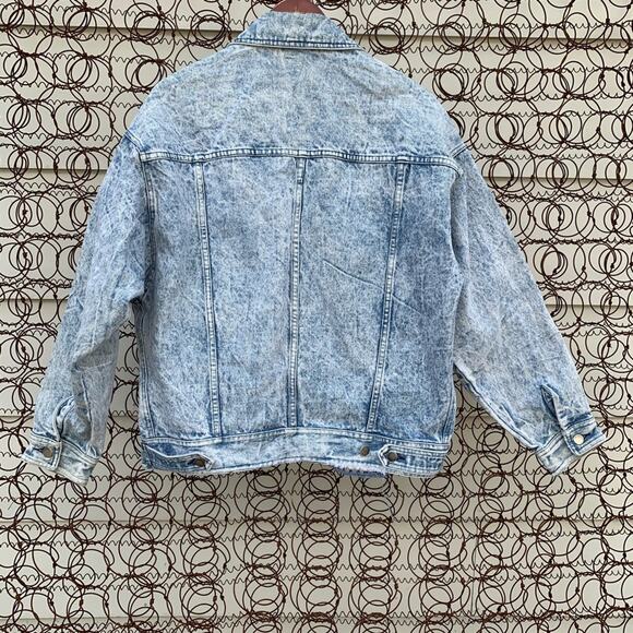 Vintage Misty Valley acid wash denim jean jacket - Picture 8 of 9